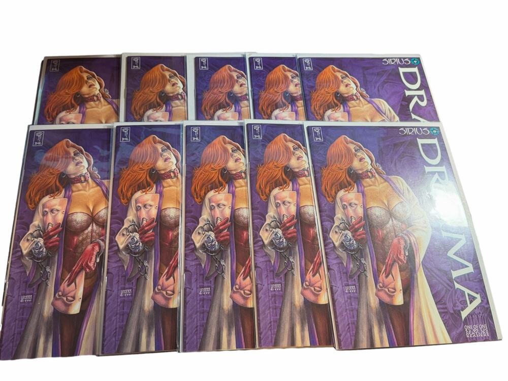 Drama Sirius Comics June 1994 Joseph Michael Linsner Dawn Appearance 10x copies